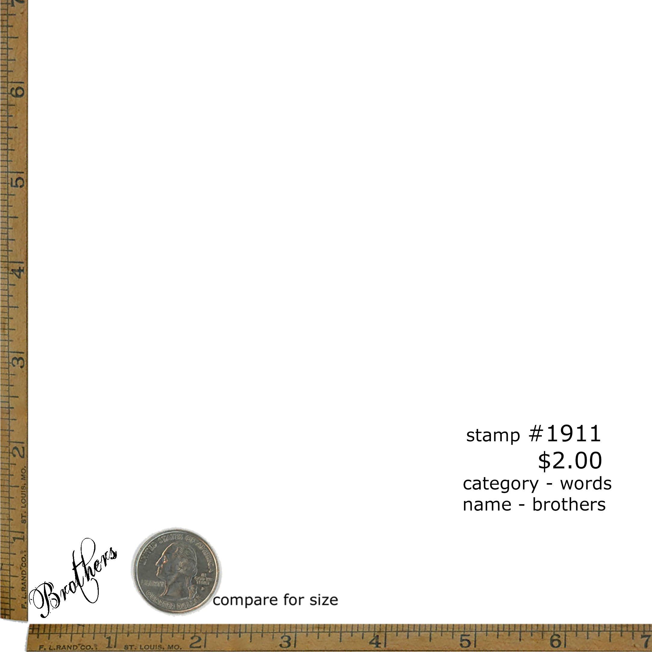 #1911 - Brothers - Words